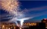 Fireworks with Hilton in backround.JPG